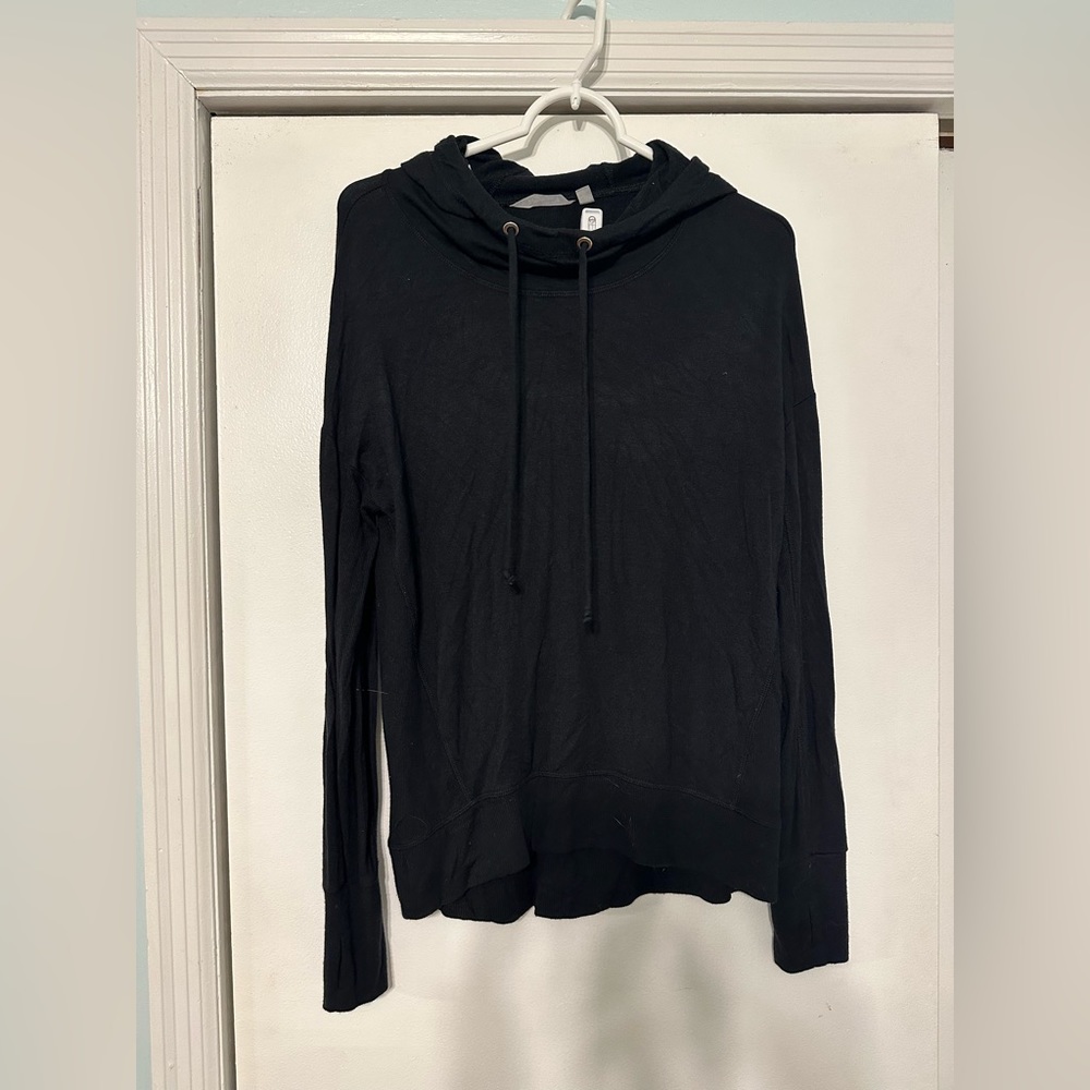 Athleta cowl neck sweater with hood